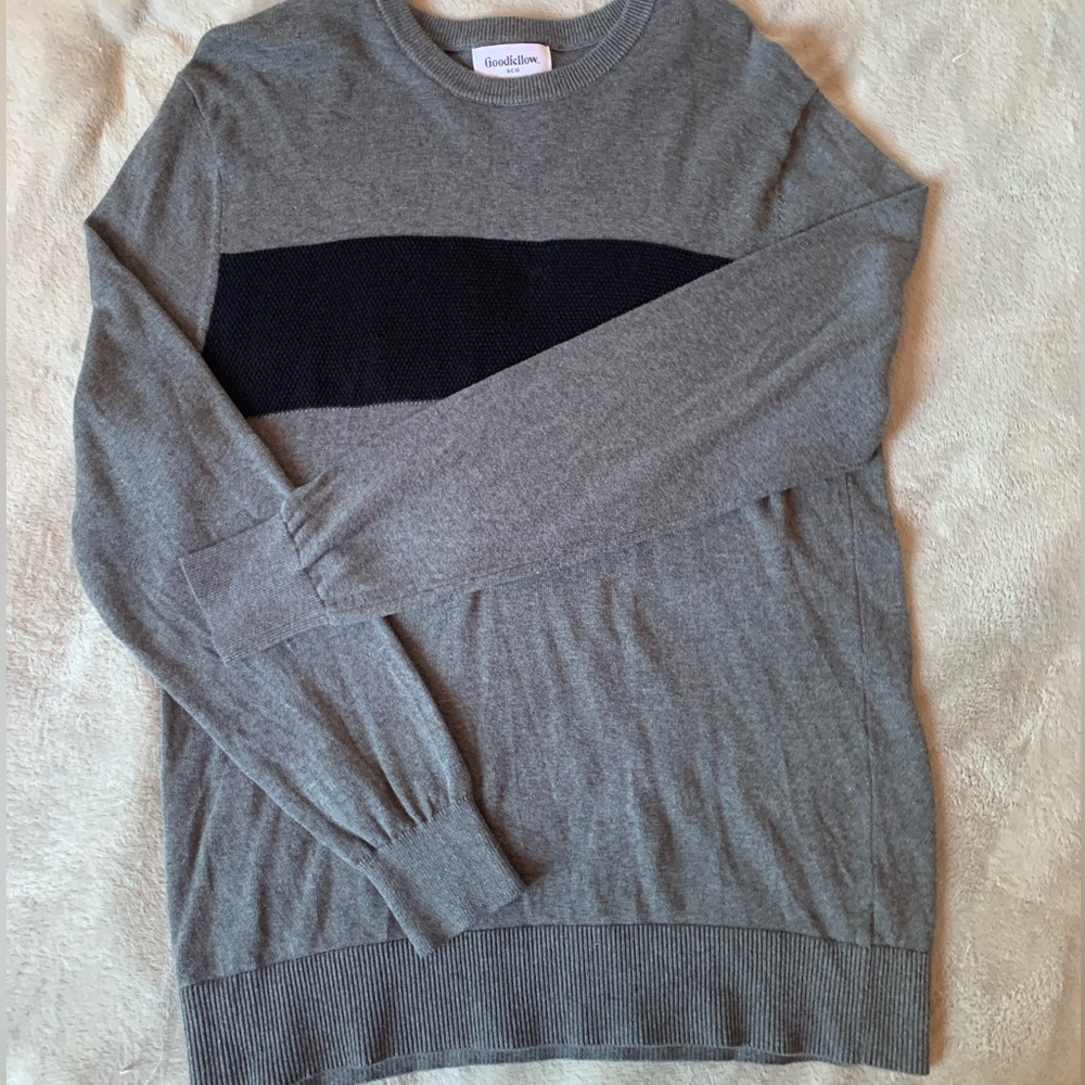 Goodfellow & Co Sweater Men’s Medium in Gray and Black